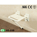 Safety Equipment Stainless Steel Wall Mounted Folding Shower Seat